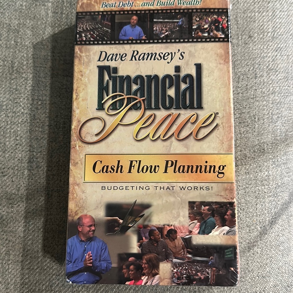 NWT Sealed Financial Peace VHS Tape
